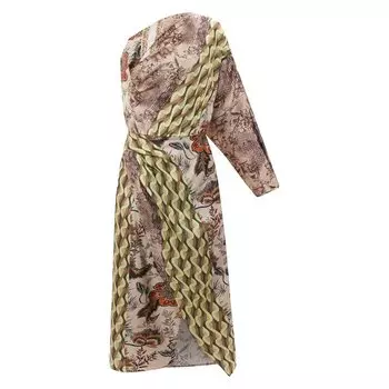 Шелковое платье Erika Cavallini