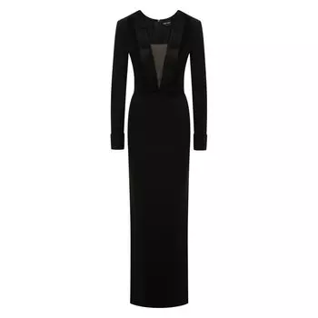 Шелковое платье Giorgio Armani