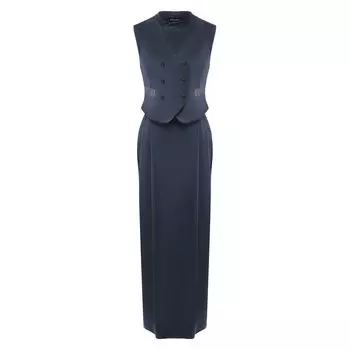 Шелковое платье Giorgio Armani