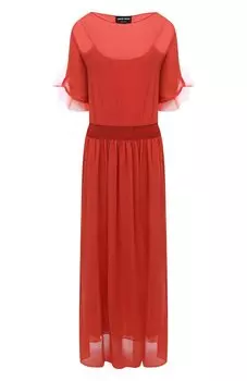 Шелковое платье Giorgio Armani