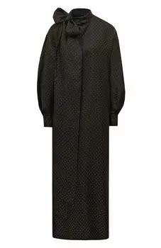 Шелковое платье Gooroo