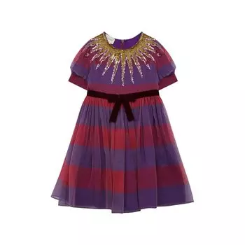 Шелковое платье Gucci