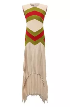 Шелковое платье Gucci