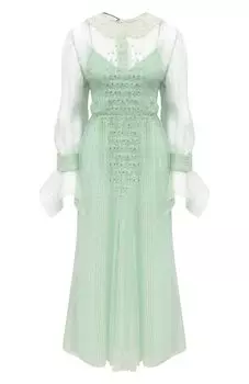 Шелковое платье Gucci