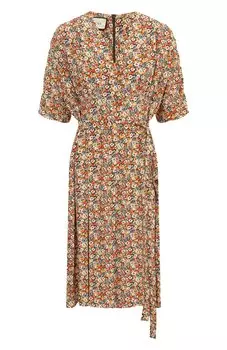 Шелковое платье Gucci