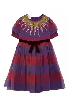 Шелковое платье Gucci