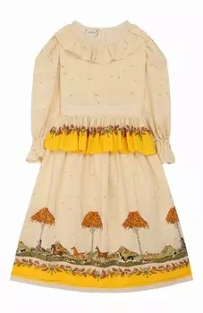 Шелковое платье Gucci