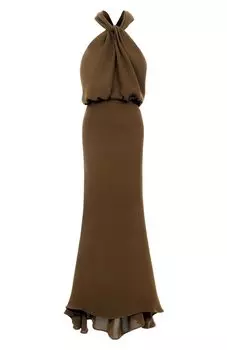 Шелковое платье Jacob Lee