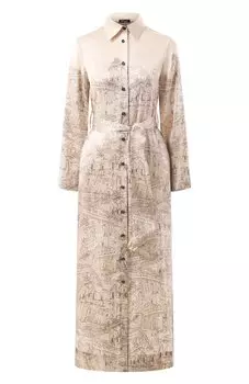 Шелковое платье Kiton