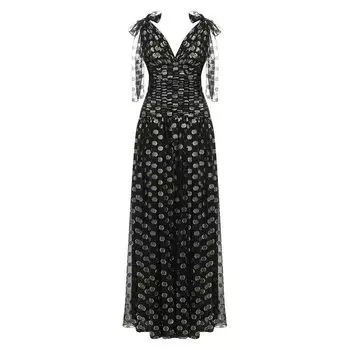 Шелковое платье-макси Dolce &amp; Gabbana