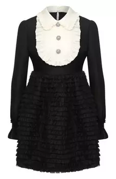 Шелковое платье Miu Miu