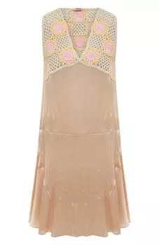 Шелковое платье Miu Miu