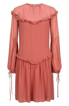 Шелковое платье MVST