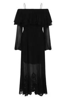 Шелковое платье MVST