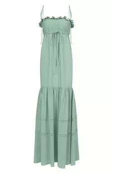 Шелковое платье MVST