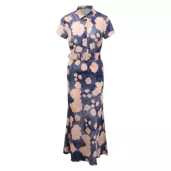 Шелковое платье OLOLOL