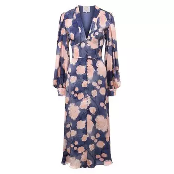 Шелковое платье OLOLOL