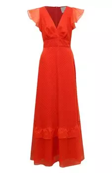 Шелковое платье OLOLOL