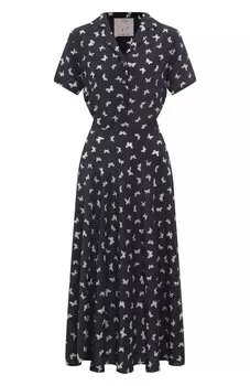 Шелковое платье OLOLOL