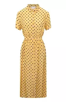 Шелковое платье OLOLOL