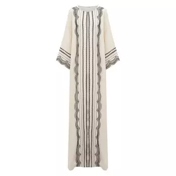 Шелковое платье Oscar de la Renta