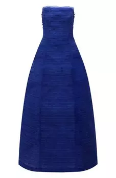 Шелковое платье Oscar de la Renta