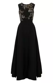 Шелковое платье Oscar de la Renta