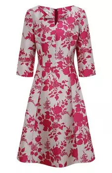 Шелковое платье Oscar de la Renta