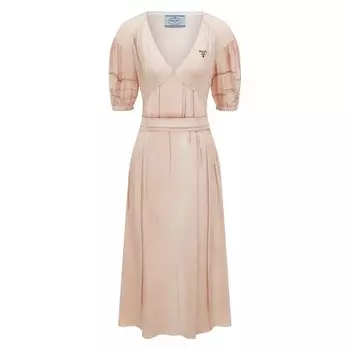 Шелковое платье Prada