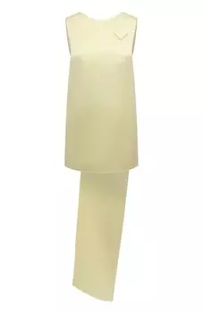 Шелковое платье Prada