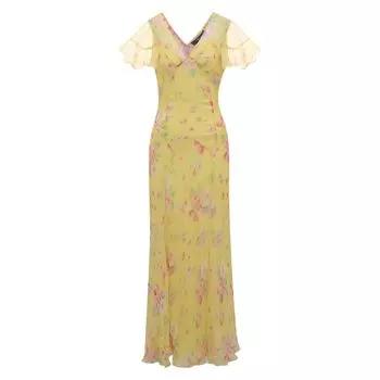 Шелковое платье Ralph Lauren