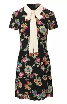 Шелковое платье REDVALENTINO