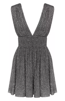 Шелковое платье Saint Laurent