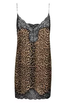 Шелковое платье Saint Laurent