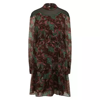 Шелковое платье Saloni