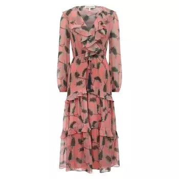 Шелковое платье Saloni