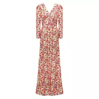 Шелковое платье Saloni