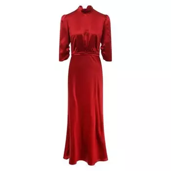 Шелковое платье Saloni