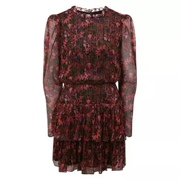 Шелковое платье Saloni