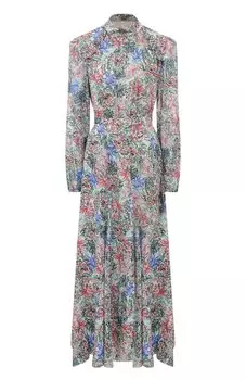 Шелковое платье Saloni