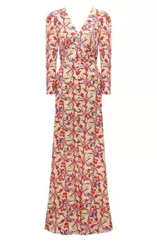 Шелковое платье Saloni