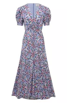 Шелковое платье Saloni