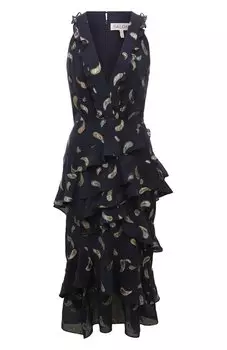 Шелковое платье Saloni