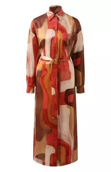 Шелковое платье Shan