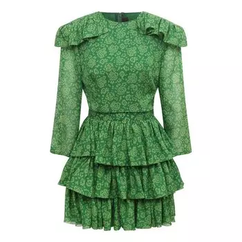 Шелковое платье Ulyana Sergeenko