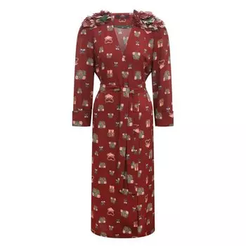 Шелковое платье Ulyana Sergeenko