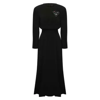 Шелковое платье Ulyana Sergeenko