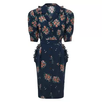 Шелковое платье Ulyana Sergeenko