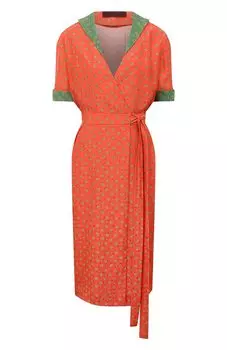 Шелковое платье Ulyana Sergeenko