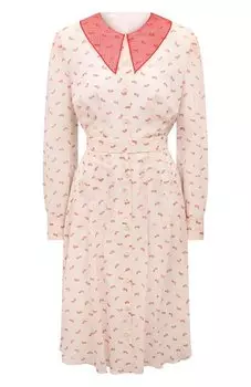 Шелковое платье Ulyana Sergeenko